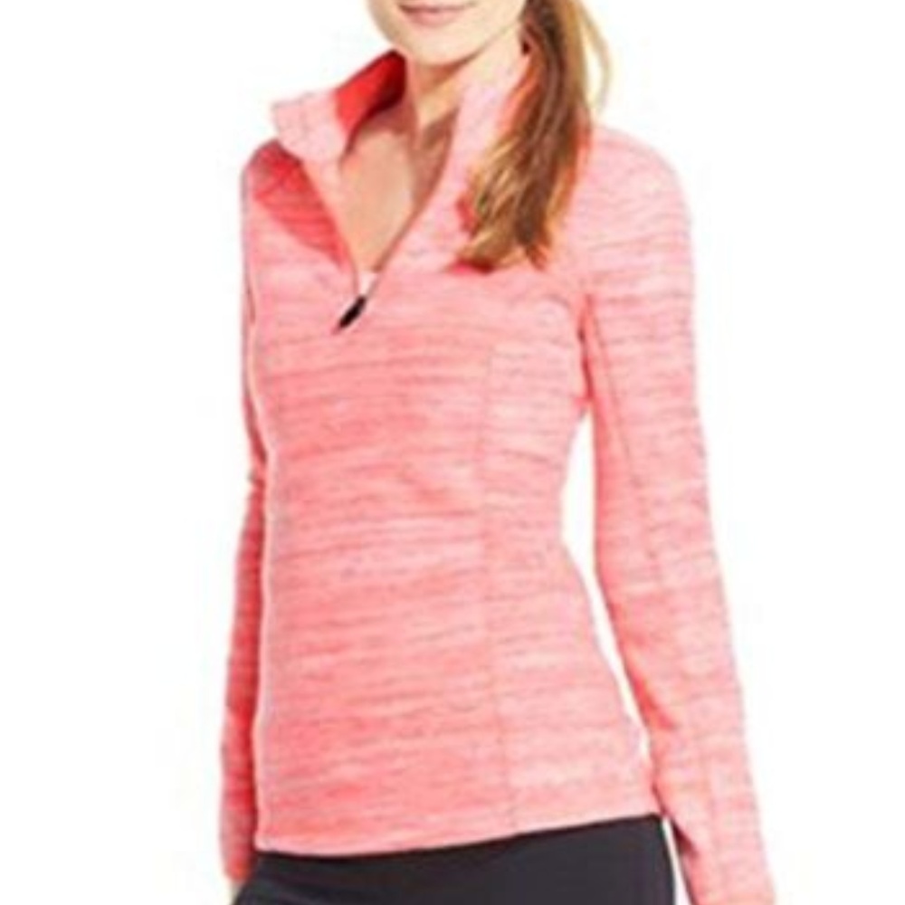 NWT Ideology quarter zip fleece top S